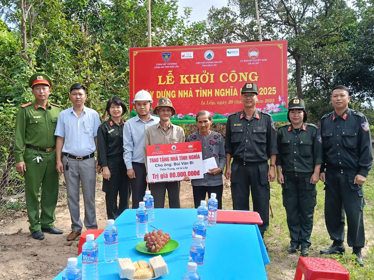 Ia Lốp: Khởi công xây dựng Nhà tình nghĩa cho hộ gia đình chính sách